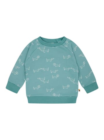 loud + proud Sweatshirt in Hellblau