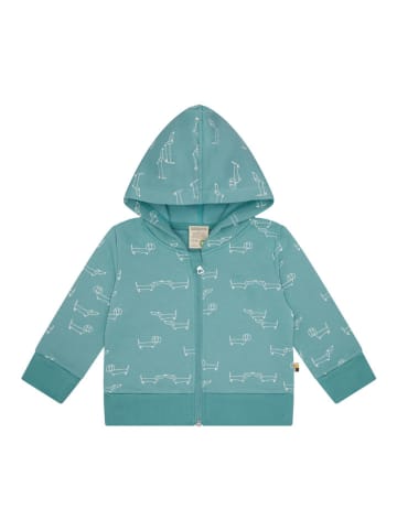 loud + proud Sweatjacke in Hellblau