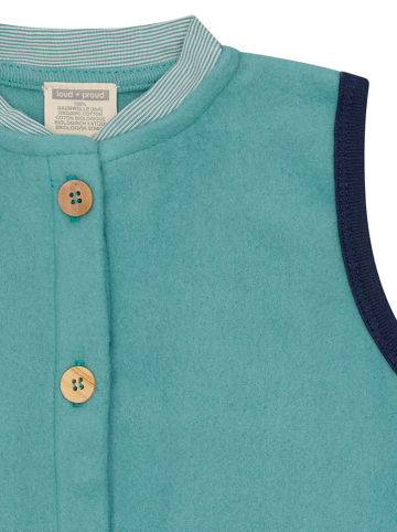 loud + proud Kamizelka w kolorze błękitnym