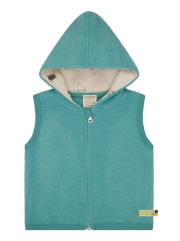 loud + proud Wollweste in Hellblau