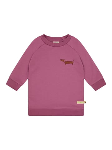 loud + proud Sukienka dresowa w kolorze różowym