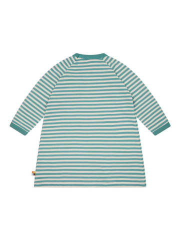 loud + proud Kleid in Hellblau/ Weiß