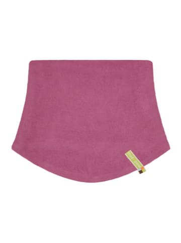 loud + proud Dwustronny szal-koło w kolorze różowo-białym