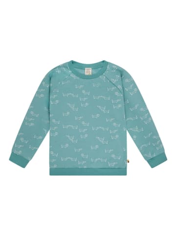 loud + proud Sweatshirt in Hellblau