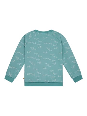 loud + proud Sweatshirt in Hellblau