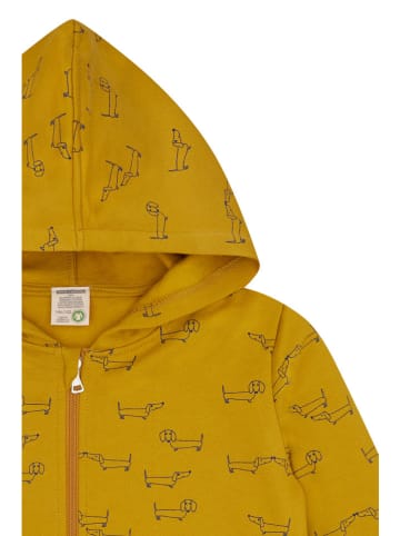 loud + proud Sweatjacke in Gelb