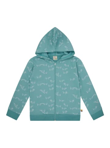 loud + proud Sweatjacke in Hellblau