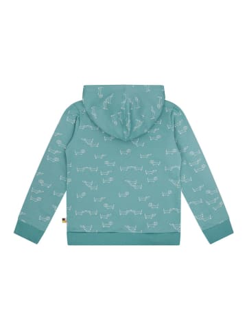 loud + proud Sweatjacke in Hellblau