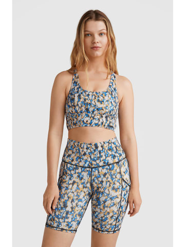 O'Neill Szorty sportowe "Hike" w kolorze niebiesko-żółtym