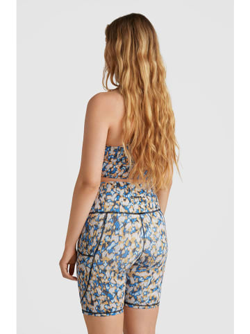 O'Neill Szorty sportowe "Hike" w kolorze niebiesko-żółtym