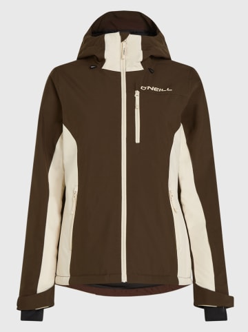 O'Neill Ski-/ Snowboardjacke in Braun/ Beige
