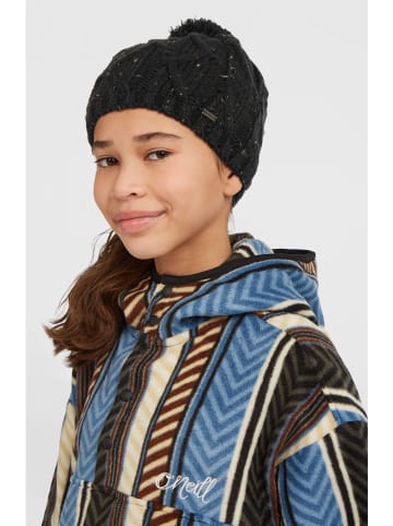 O'Neill Czapka beanie "Nora" w kolorze czarnym ze wzorem