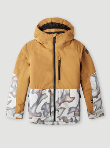 O'Neill Ski-/ Snowboardjacke in Hellbraun/ Grau