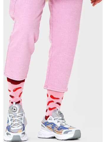 Happy Socks Socken in Rosa/ Rot