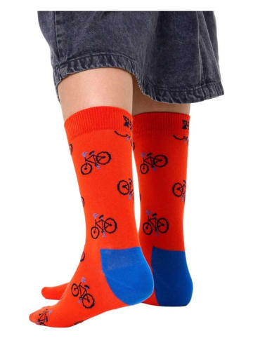 Happy Socks 2-delige set: sokken rood