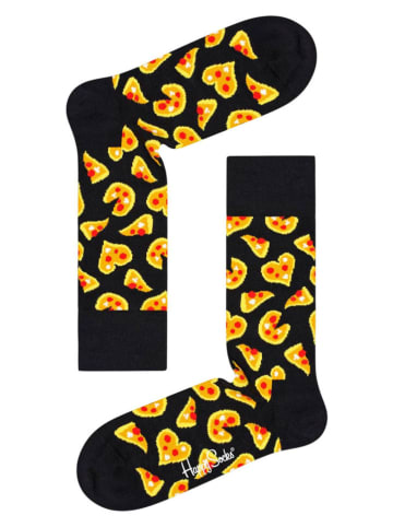 Happy Socks Skarpety (2 pary) w kolorze czarnym