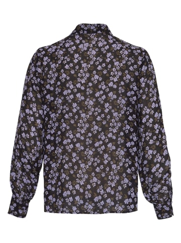 MOSS COPENHAGEN Bluzka w kolorze czarno-fioletowym