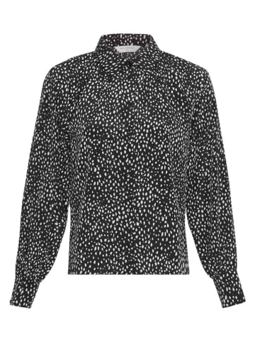 MOSS COPENHAGEN Blouse "Jace Rhian" zwart/wit