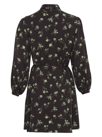 MOSS COPENHAGEN Jurk "Jusine Karalynn" groen/zwart