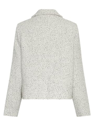 MOSS COPENHAGEN Kurtka koszulowa "Aiste Abriella" w kolorze kremowo-czarnym