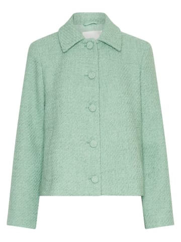 MOSS COPENHAGEN Kurtka koszulowa "Aiste Abriella" w kolorze zielonym