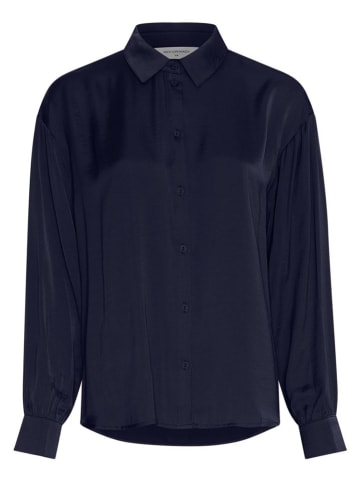 MOSS COPENHAGEN Blouse "Sandeline" donkerblauw