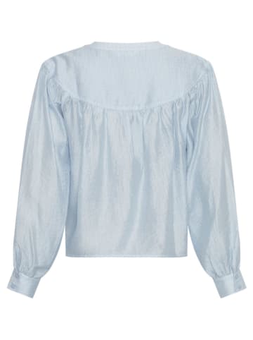 MOSS COPENHAGEN Bluse in Hellblau