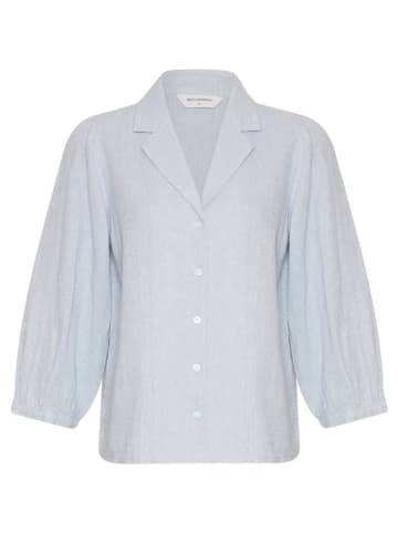 MOSS COPENHAGEN Bluse in Hellblau