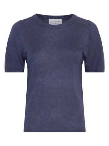 MOSS COPENHAGEN Bluzka w kolorze granatowym