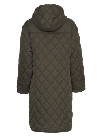 MOSS COPENHAGEN Steppmantel "Nichella" in Dunkelgrün