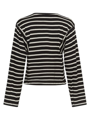 MOSS COPENHAGEN Sweter "Kenina" w kolorze czarno-białym