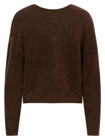 MOSS COPENHAGEN Cardigan "Milania" in Dunkelbraun