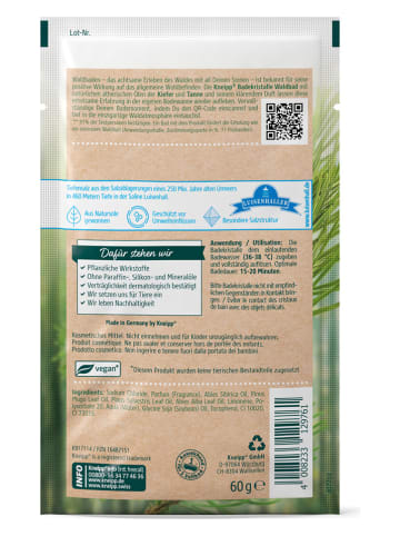 Kneipp 12er-Set: Badekristalle "Waldbad", je 60 g