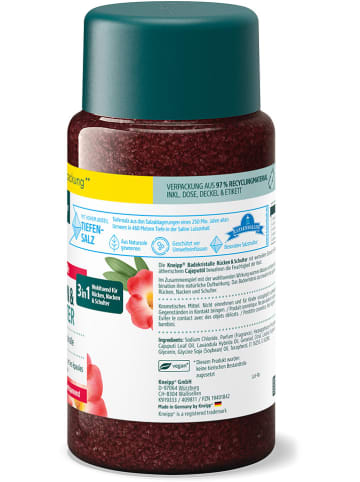 Kneipp 2er-Set: Badekristalle "Rücken & Schulter", je 600 g