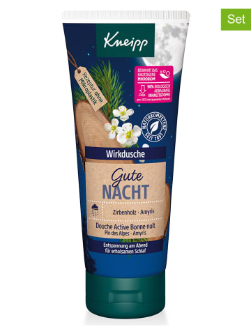 Kneipp 3er-Set: Wirkdusche "Gute Nacht", je 200 ml