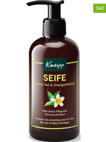 Kneipp 6er-Set: Seife "Grüner Tee & Orangenblüten",  je 250 ml