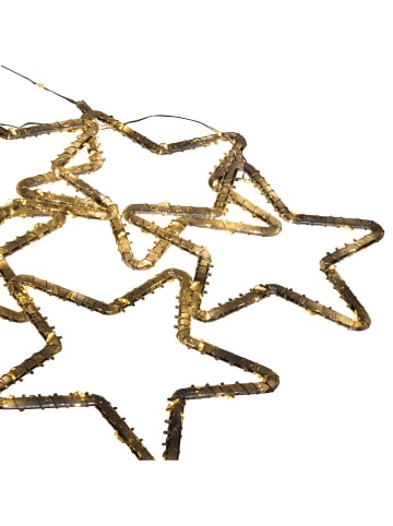 Hollybell Ledlichtgordijn "Star" warmwit - (L)65 x (B)100 cm