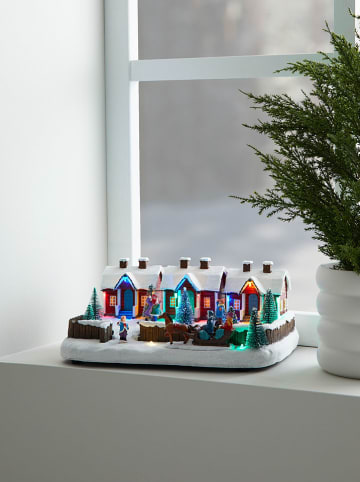 Marksljöd Dekoracja LED "Katthult" ze wzorem - 29,5 x 13 cm