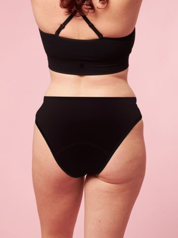 The Female Company Figi menstruacyjne w kolorze czarnym