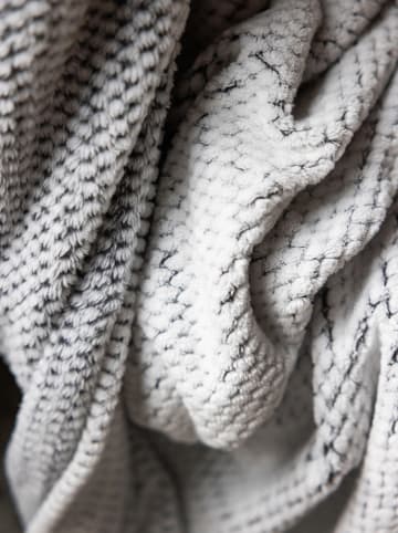 Sagaform Plaid ''Anni'' in Hellgrau - (L)170 x (B)130 cm