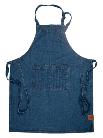 Sagaform Fartuch kuchenny "Aron" w kolorze granatowym - 90 x 70 cm