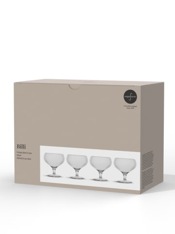 Sagaform Kieliszki koktajlowe (4 szt.) "Billi" - 300 ml