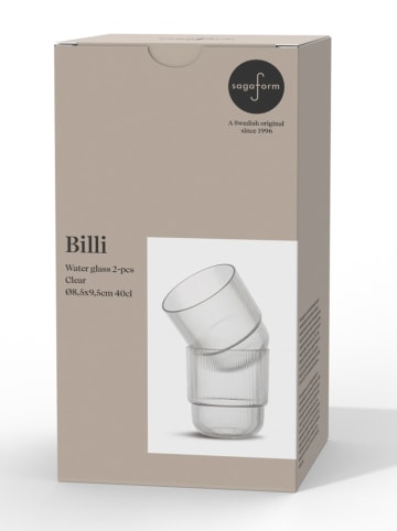Sagaform Szklanki (2 szt.) "Billi" - 400 ml