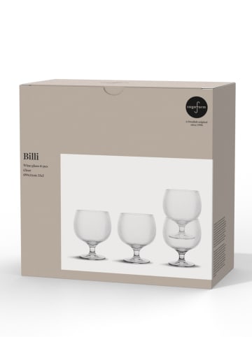 Sagaform Kieliszki (4 szt.) "Billi" do wina - 350 ml