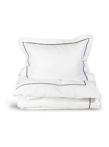 Sagaform Beddengoedset "Carl" wit - (L)210 x (B)150 cm