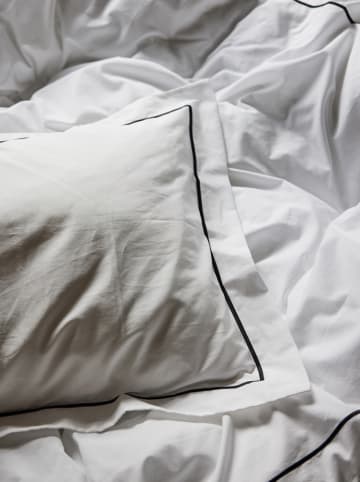 Sagaform Beddengoedset "Carl" wit - (L)210 x (B)150 cm