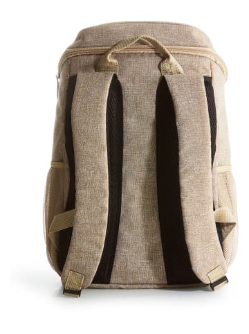 Sagaform Plecak termiczny "City" w kolorze beżowym - 21 l