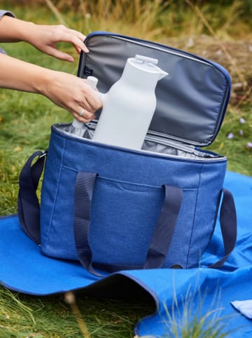 Sagaform Torba termiczna "City" w kolorze niebieskim - 20 l