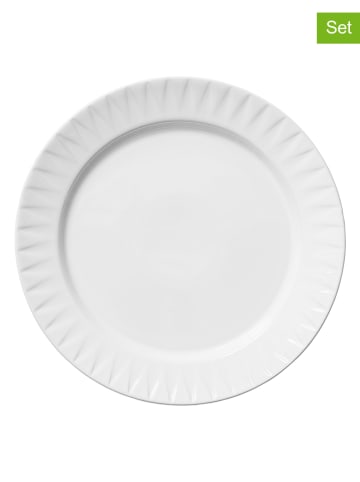 Sagaform 4-delige set: dinerborden wit - Ø 27,5 cm