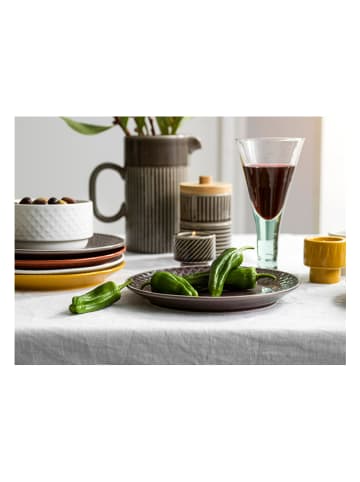 Sagaform 6-delige set: dessertborden antraciet - Ø 20 cm